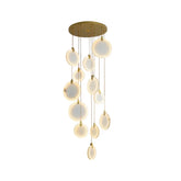 Egwent Harvest Alabaster Dish Chandelier